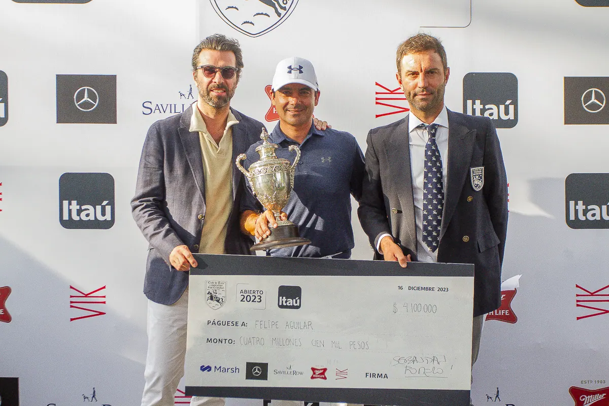Felipe Aguilar cierra el año de manera magistral con triunfo en el Abierto del Club de Polo