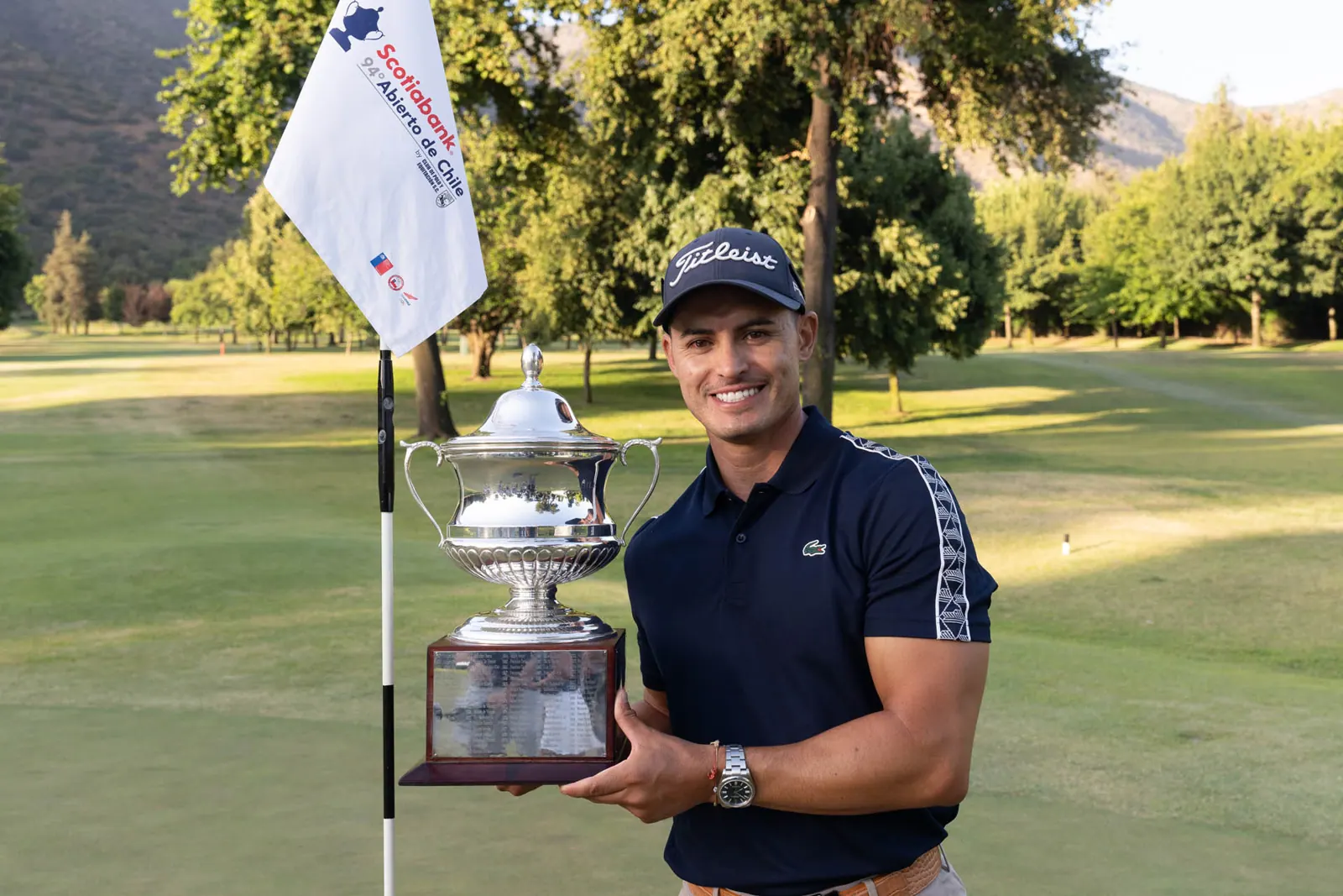Espinoza es el nuevo campeón del Abierto de Chile